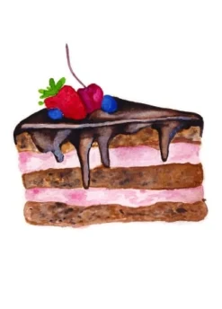 Fritsy Postkaart Chocotaart