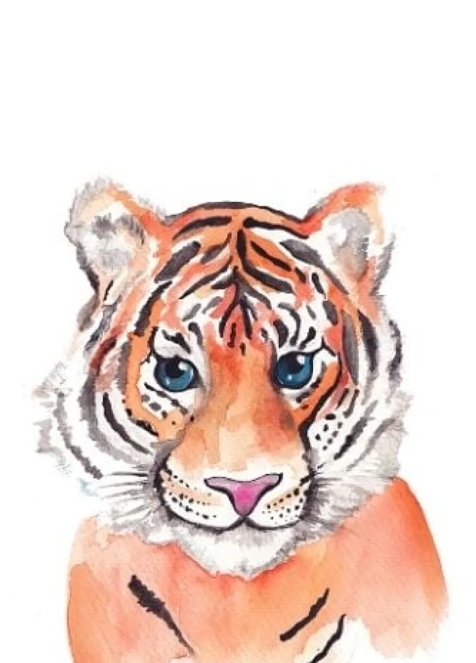 Fritsy Postkaart Tijger