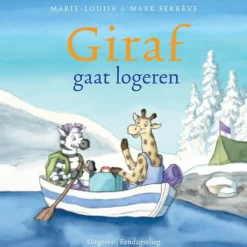 Giraf gaat logeren