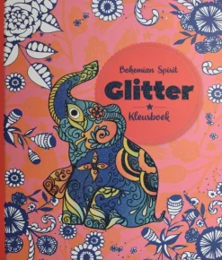 Glitter kleurboek Bohemian spirit