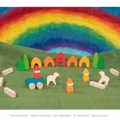 GOKI Bouwblokken My Little Village Hout