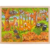 Goki Puzzel Baby Dieren Bos Hout