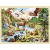 Goki Puzzel Dieren Noord Amerika 96 pcs