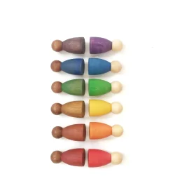 Grapat Houten Poppetjes Dark Cold Nins 18-188