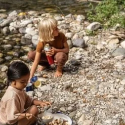 Grapat Mandala Natuurlijk Hout in Zakje 10-delig 22-242