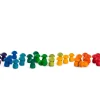 Grapat Mandala Rainbow Mushrooms Hout 36-delig 22-241