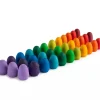 Grapat Mandala Regenboog Eitjes Houten Speelset 21-223