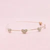 Great Pretenders Boutique Rhinestone Heart Hoofdband
