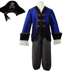Great Pretenders Commodore Pirate Jasje Broek en Hoed size US 3-4