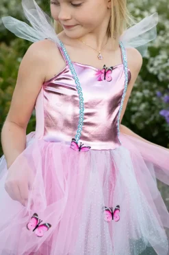 Great Pretenders Jurk met Hoofdband Woodland Butterfly Dress size 5-6