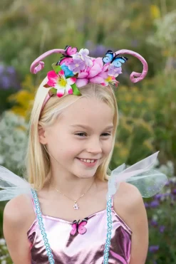 Great Pretenders Jurk met Hoofdband Woodland Butterfly Dress size 5-6