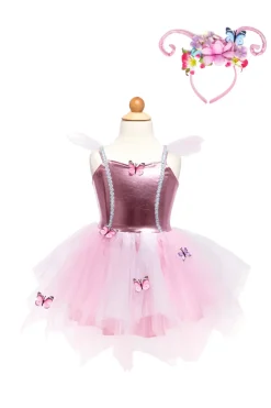 Great Pretenders Jurk met Hoofdband Woodland Butterfly Dress size 5-6