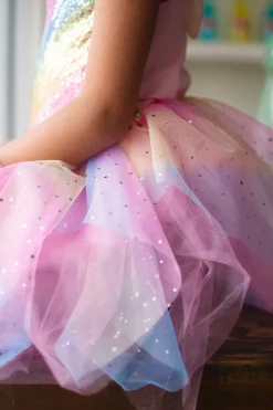 Great Pretenders Regenboog Fee Jurk size US 5-6