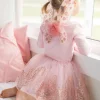 Great Pretenders Rose Goud Tutu en Vleugels Size 4-6