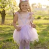 Great Pretenders Shimmer Unicorn Jurk & Diadeem Pink size 5-6