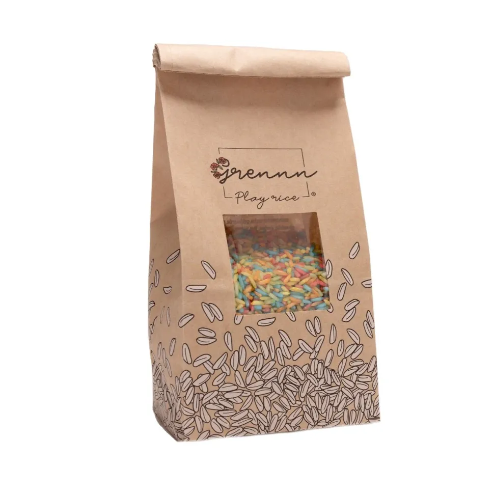 Grennn Speelrijst Regenboog Mix 500gr