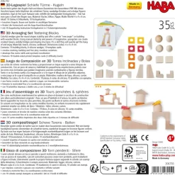 Haba 3D Compositiespel Blokken Scheve Torens