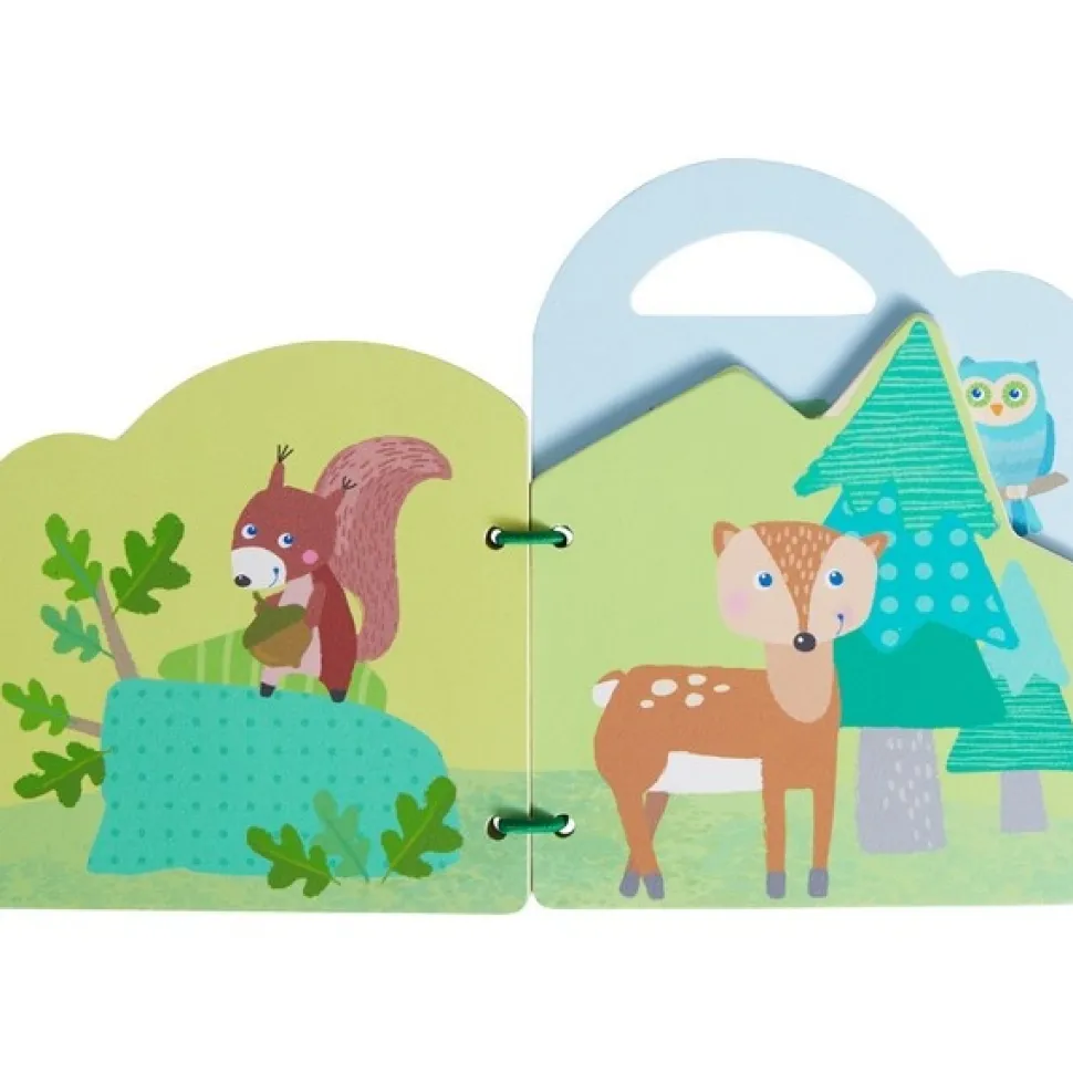 Haba Houten Babyboek Bosdieren