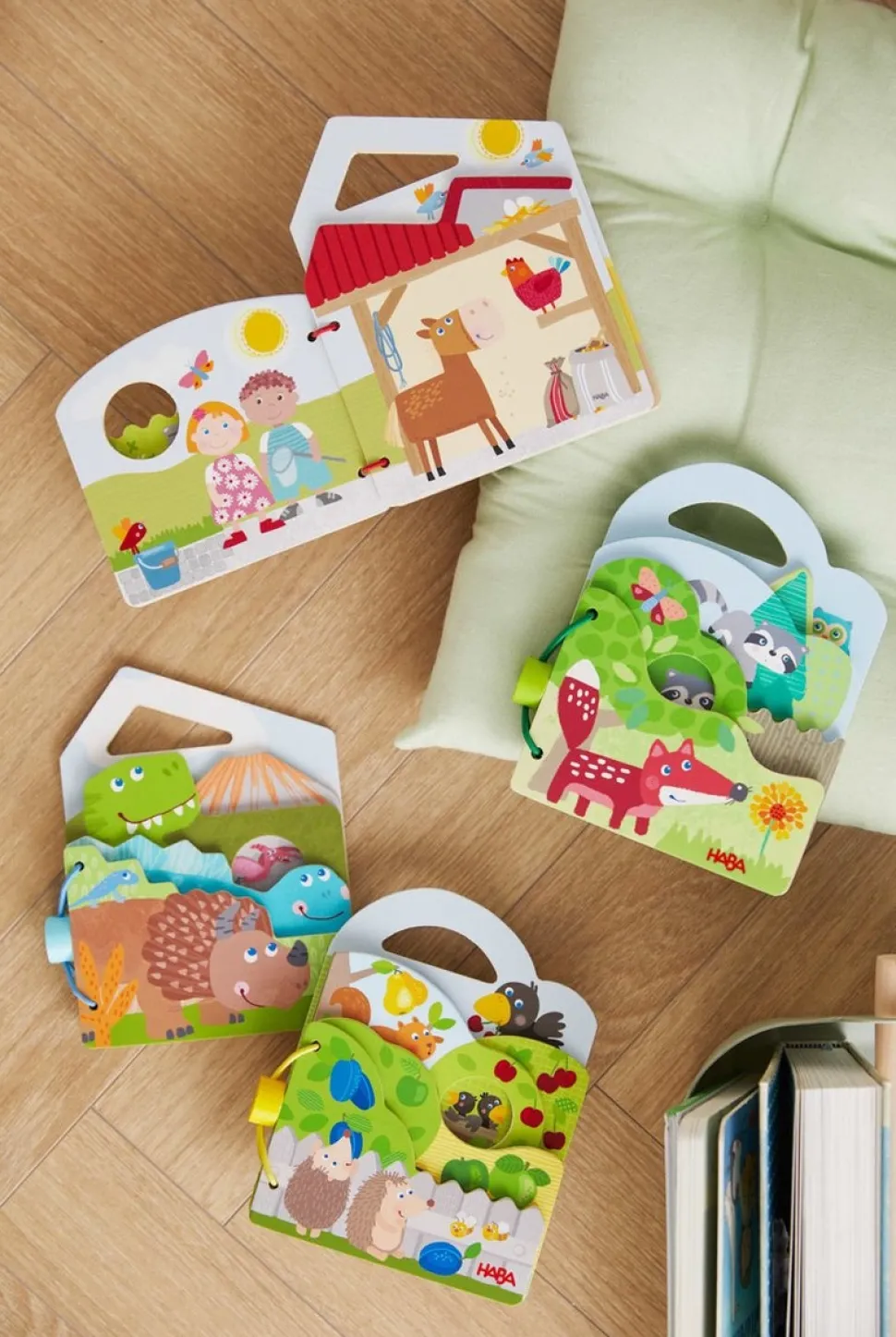 Haba Houten babyboek Dino’s