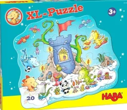 Haba Puzzel Draak Fonkelvuur XL Puzzelparty 20-pcs