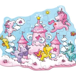 Haba Puzzel Eenhoorn Flonkerglans Wolkenpuzzelpret 20pcs