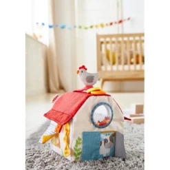 Haba Speelkubus Stoffen Boerderij