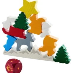 Haba Spel Dier op dier Het Kerststapelspel