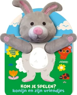 Handpopboek - kom je spelen?