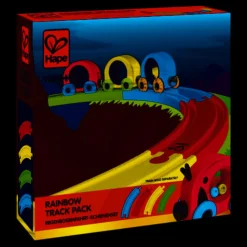 Hape Spoorbaan Uitbreiding Regenboog Track Pack