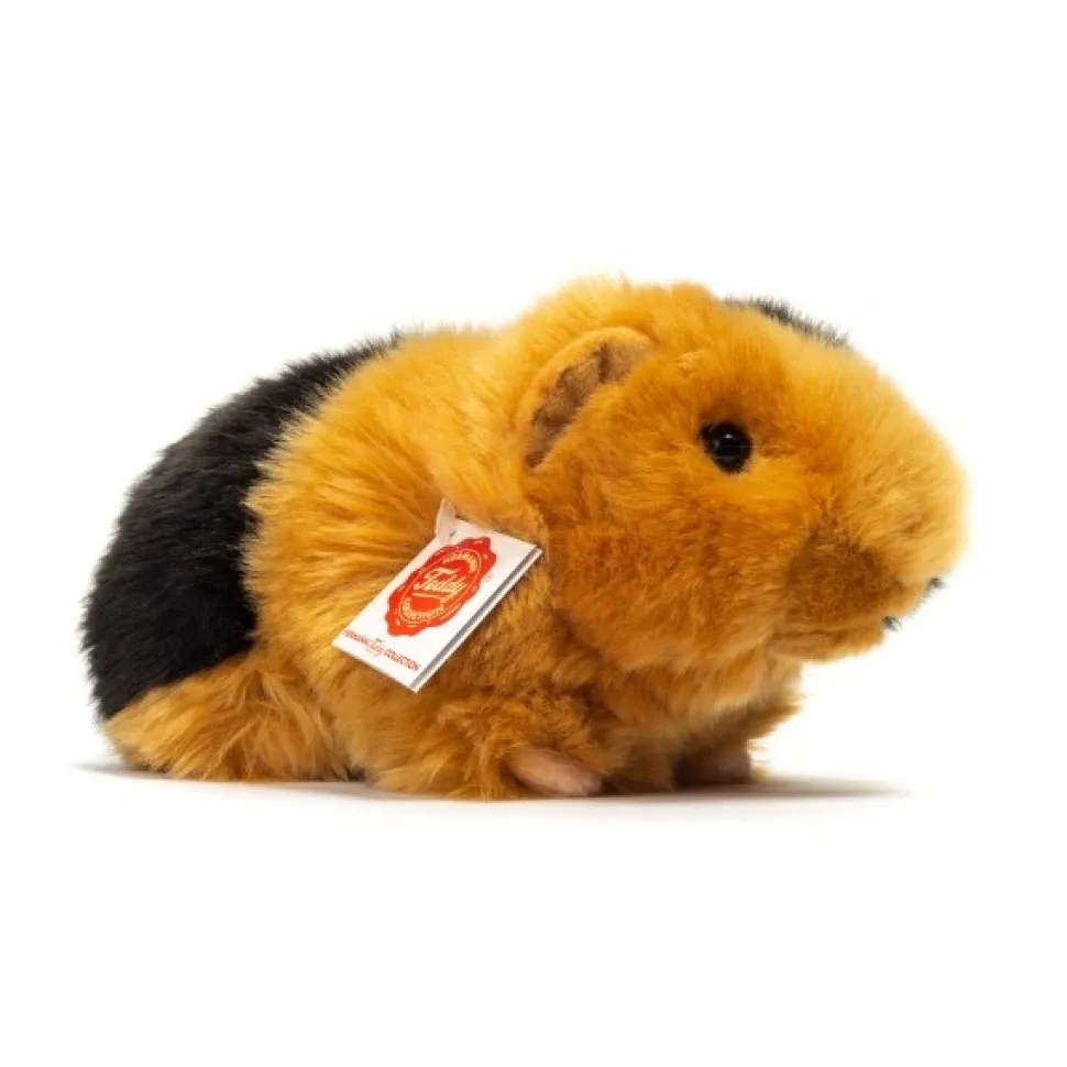 Hermann Teddy Knuffel Cavia Zwart Goud 20 cm