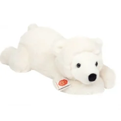 Hermann Teddy Knuffel IJsbeer Liggend 45cm