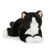 Hermann Teddy Knuffel Kat Zwart 30 cm