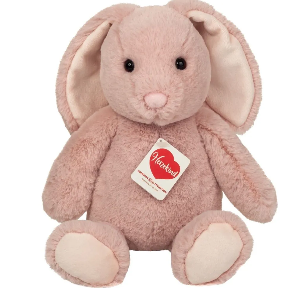 Hermann Teddy Knuffel Konijn Haley Roze 32 cm