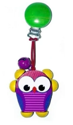 Hess Clipfiguur Uil Roze