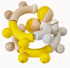 Hess Grijpfiguur Rammelaar Acht Natuurlijk Geel