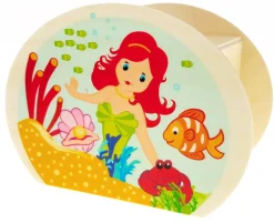 Hess Spaarpot Zeemeermin Hout