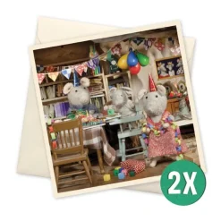 Het Muizenhuis Kaarten Party Set 10-delig