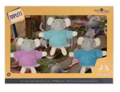 Het Muizenhuis Knuffel Muis Drieling