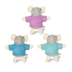 Het Muizenhuis Knuffel Muis Drieling