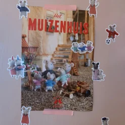 Het Muizenhuis Stickervel Muizen