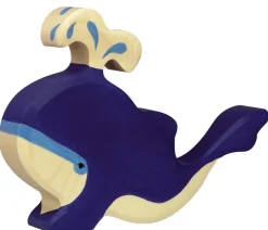 Holztiger Blauwe Vinvis 80195