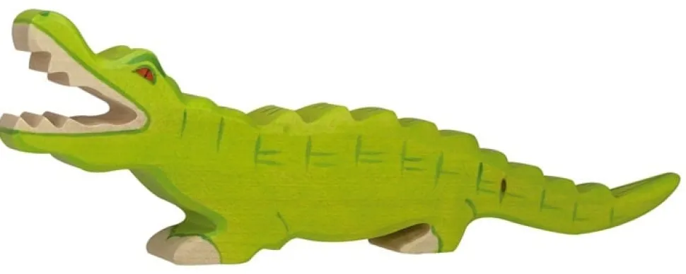 Holztiger Krokodil 80174