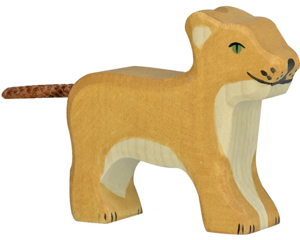 Holztiger Leeuw Welp 80141