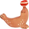 Holztiger Zeehond met Bal 80205