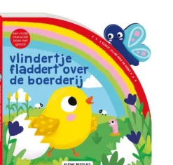 Image Books Kleine Beestjes Vlindertje Fladdert over de Boerderij