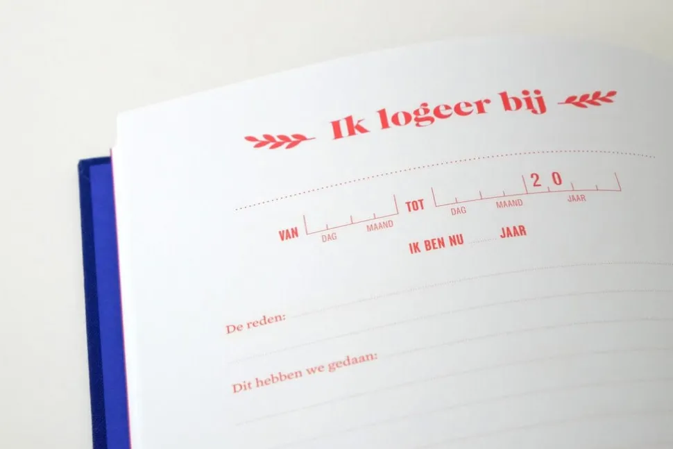 Invulboek Ik ga Logeren voor Kinderen