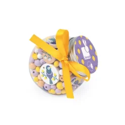 Janod Kralenset Meesje in Opbergpot