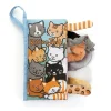 Jellycat Knisperboek Staartenboek Kitten Tails