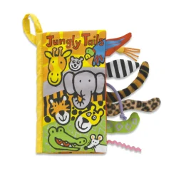 Jellycat Knisperboek Staartenboek Farm Tails