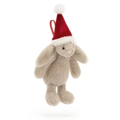 Jellycat Knuffel Bashful Christmas Bunny Decoration